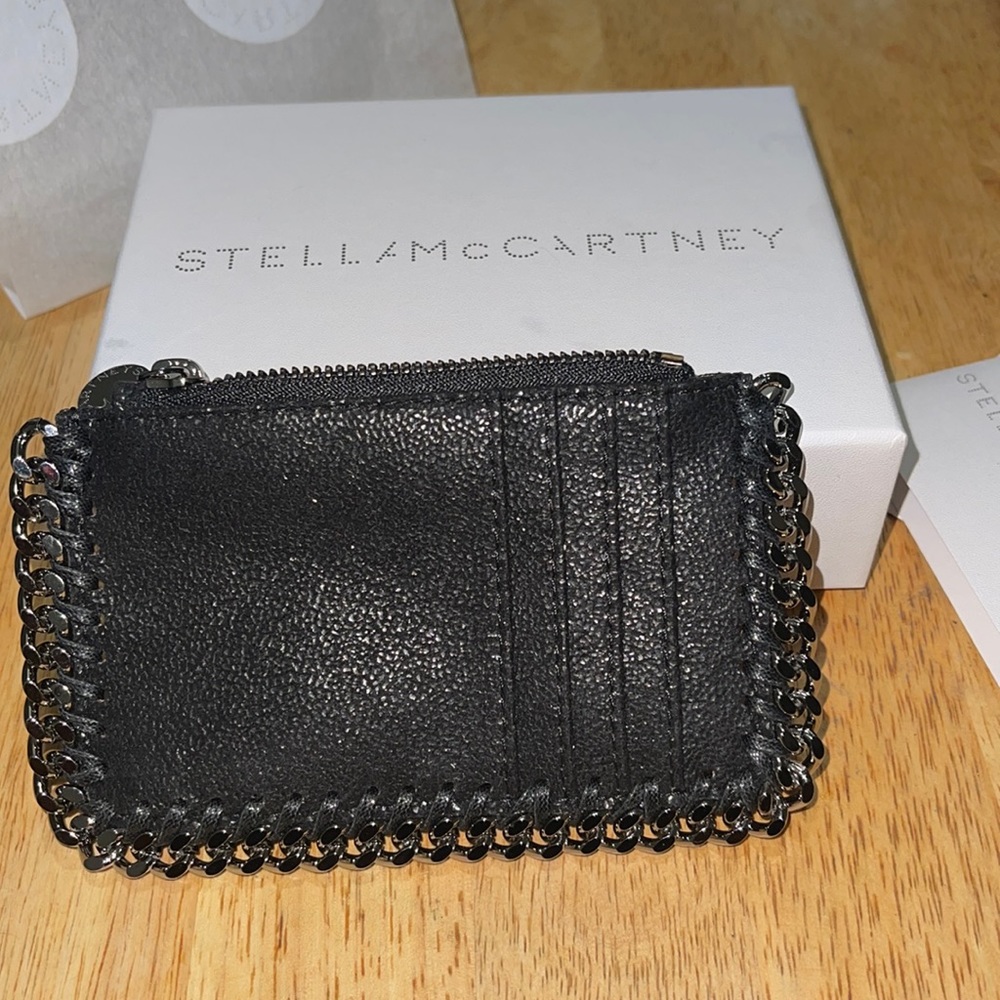 BRAND NEW WITH TAGS IN BOX - STELLA McCARTNEY Falabella zipped wallet
